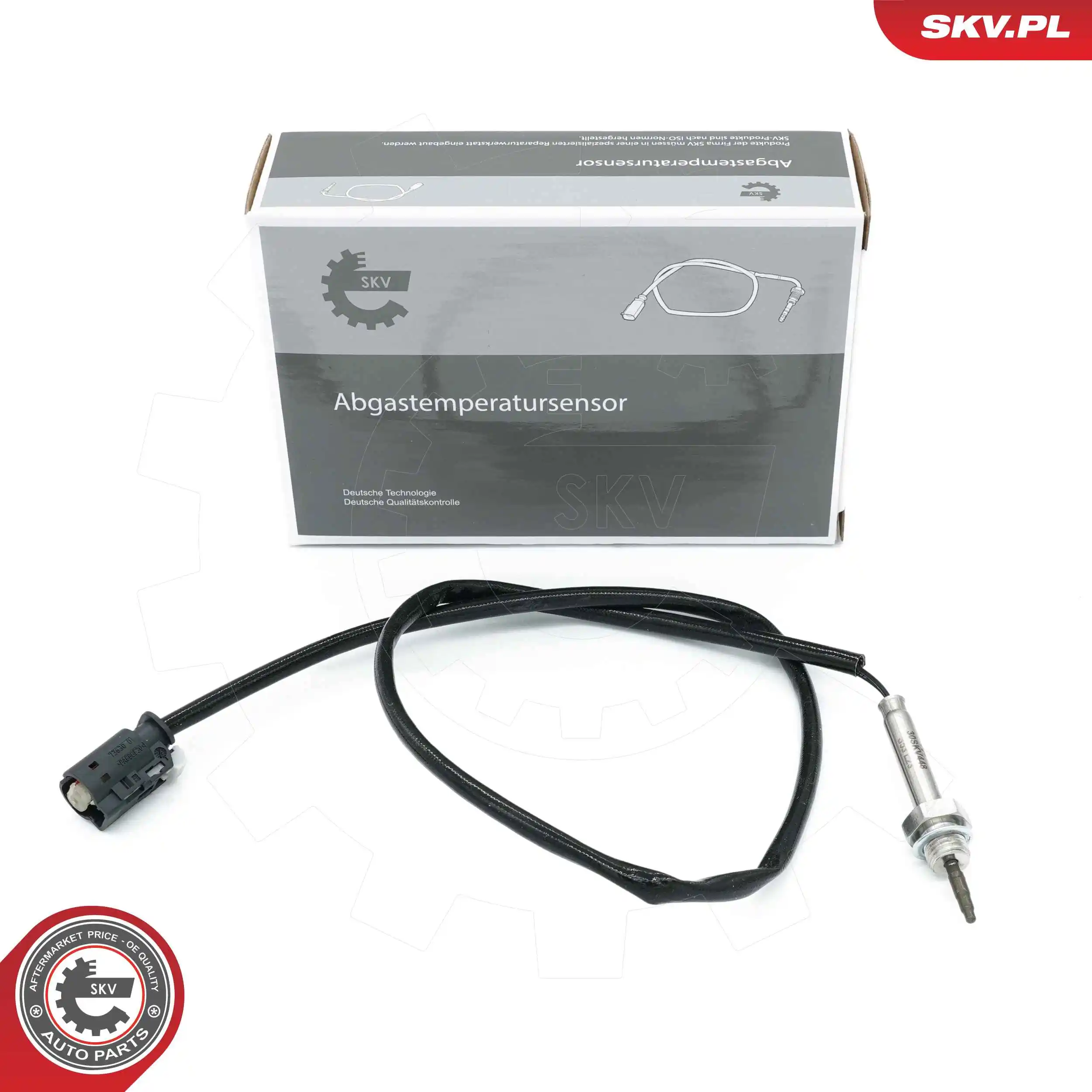 Sensor, exhaust gas temperature